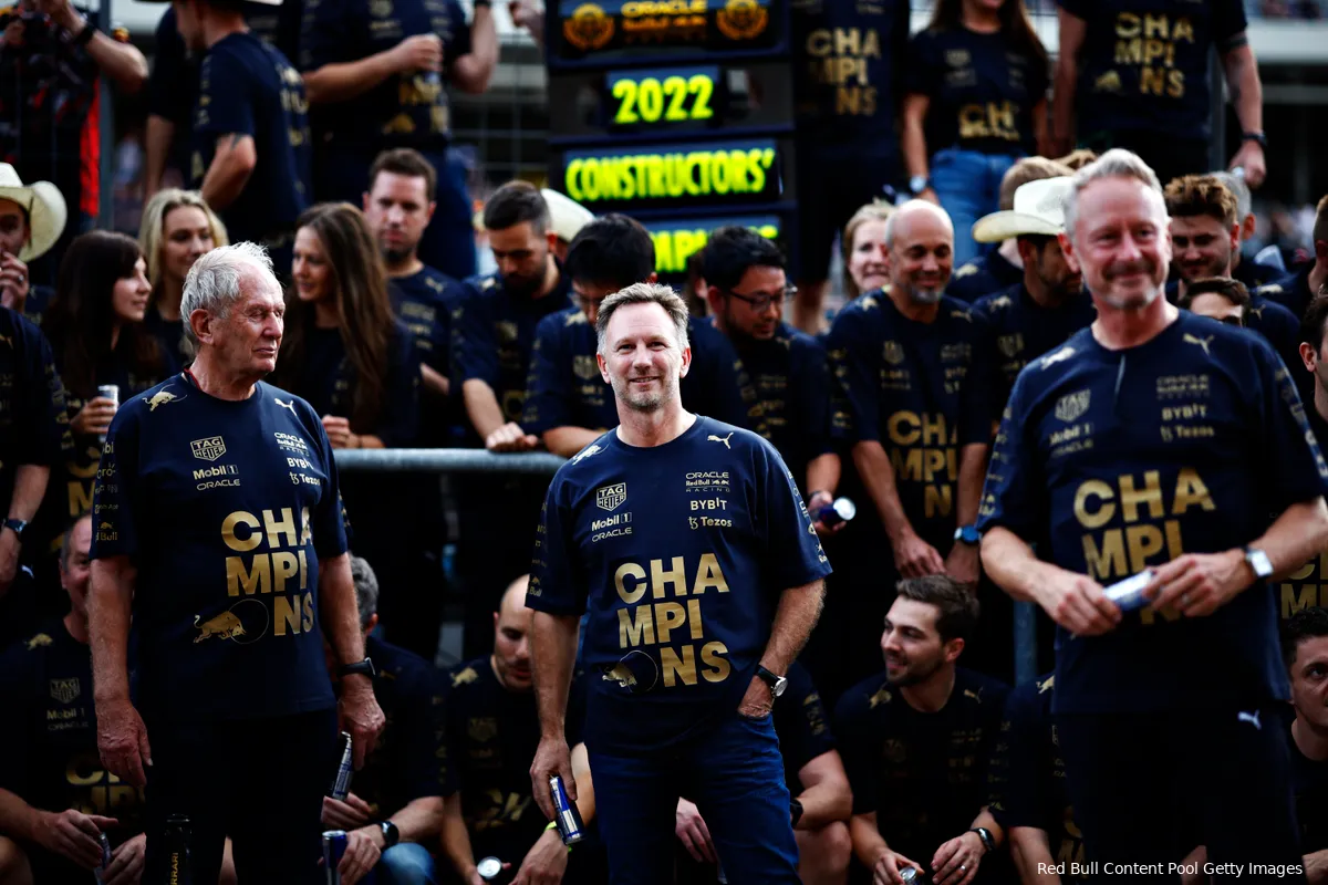 helmut marko christian horner jonathan wheatley red bull racing f1 gp verenigde staten 2022