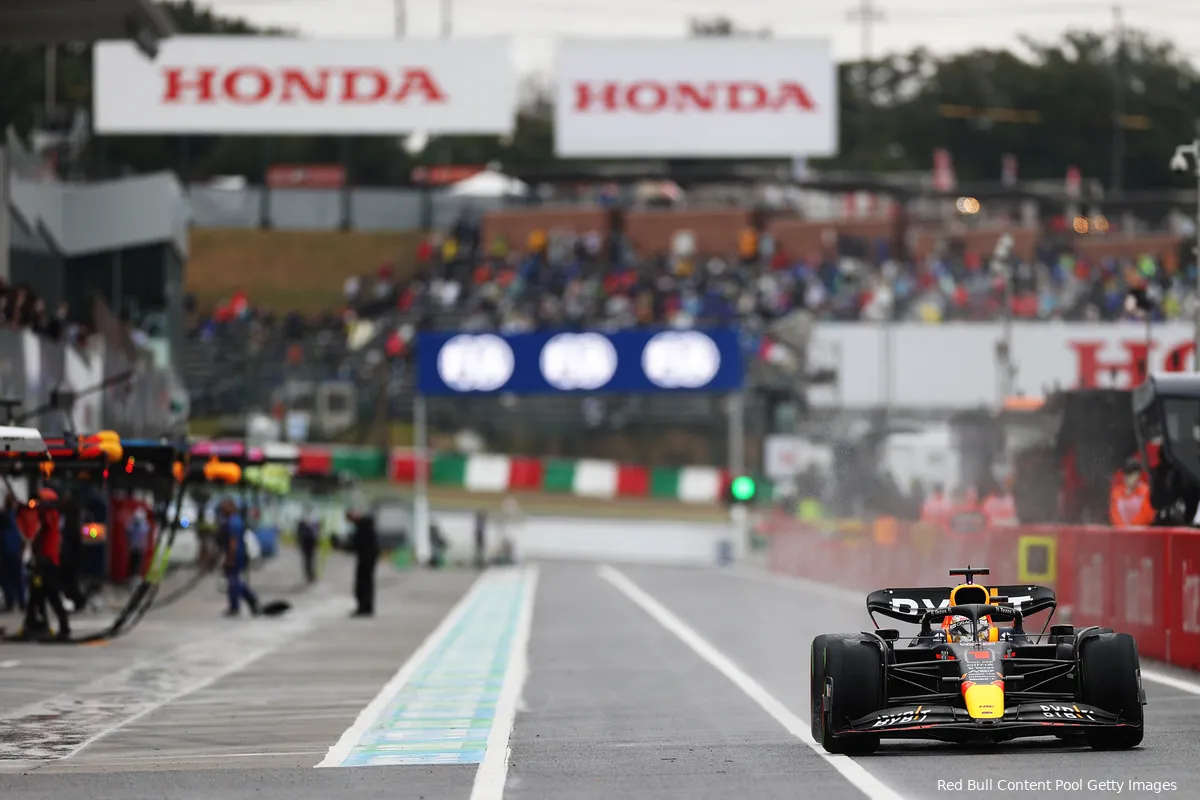 Verstappen ziet nutteloze vrijdag: 'Zaterdag weer vanaf nul beginnen in het droge'