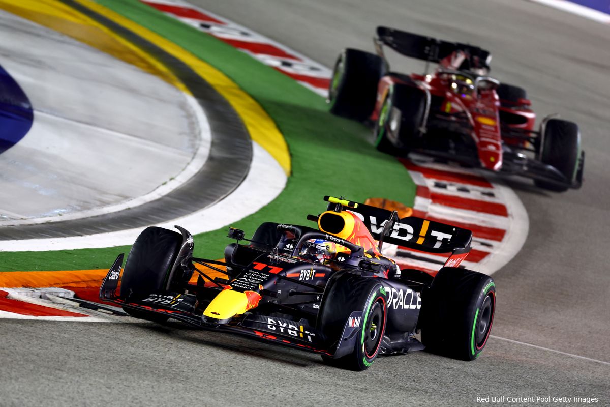 Leclerc ontevreden over eigen race: 'Ik verremde me meer dan één keer'