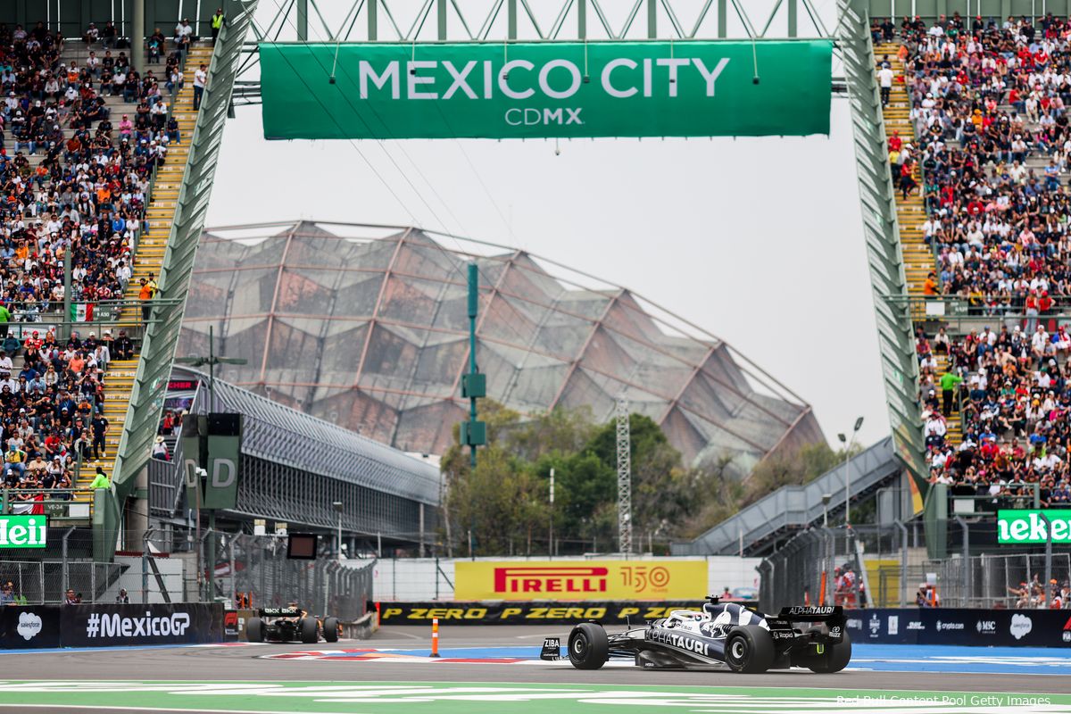 Overzicht tijden Grand Prix van Mexico 2023