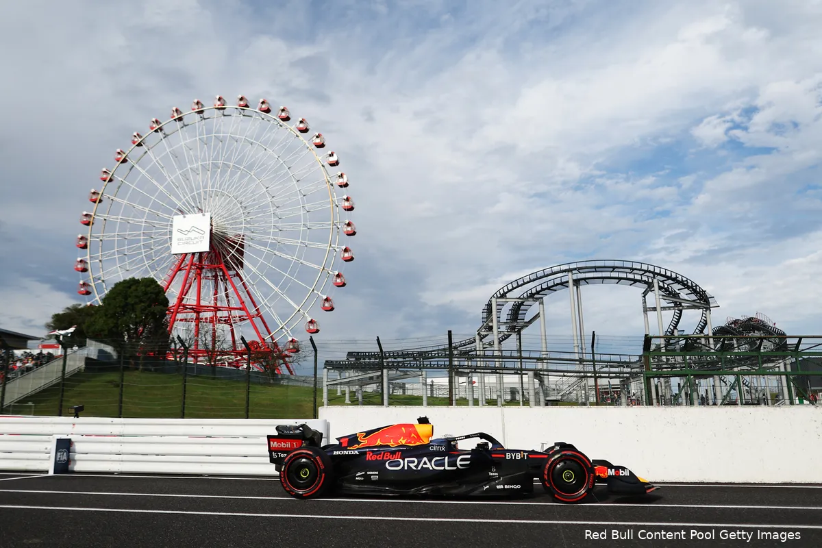 Hoe laat begint de F1 Grand Prix van Japan 2022?