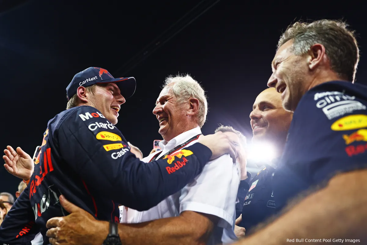max verstappen helmut marko christian horner red bull racing f1 gp abu dhabi 2022