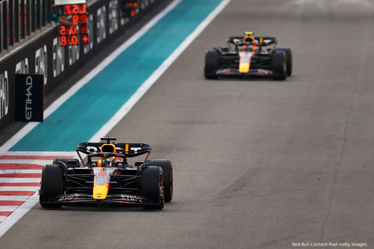 Boordradio’s Grand Prix Abu Dhabi | Pérez niet blij met Verstappen: 'Max houdt me op'