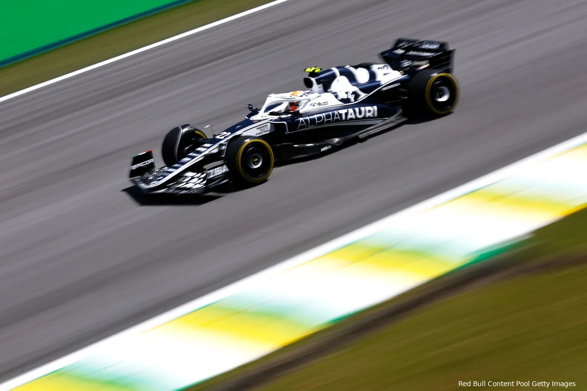 F1 in het kort | Tsunoda start GP Brazilië vanuit pitstraat na wijzigingen aan auto