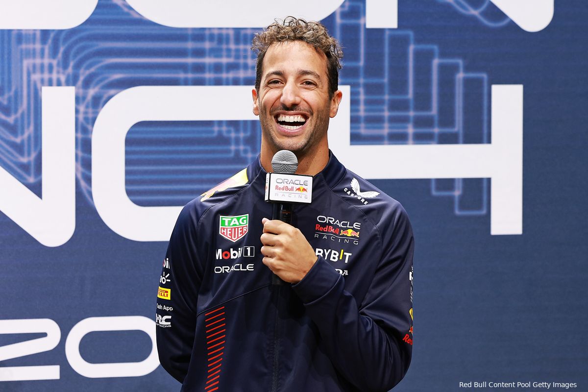 Ricciardo biedt update over werk bij Red Bull: 'Gaat er vooral om dat ik een teamspeler ben'