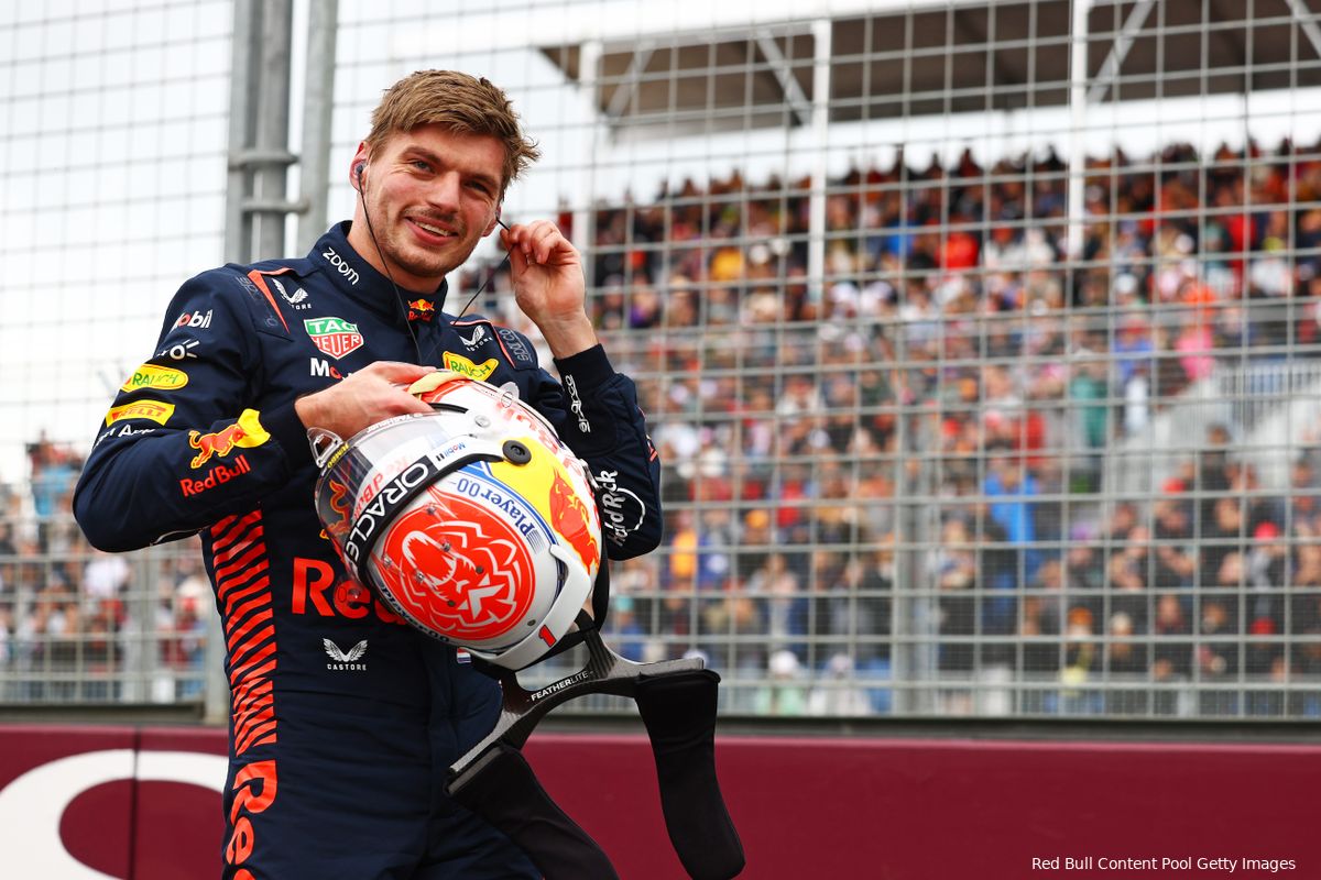 Meanwhile in F1|  'Miami vibes': Verstappen poses with a pink flamingo