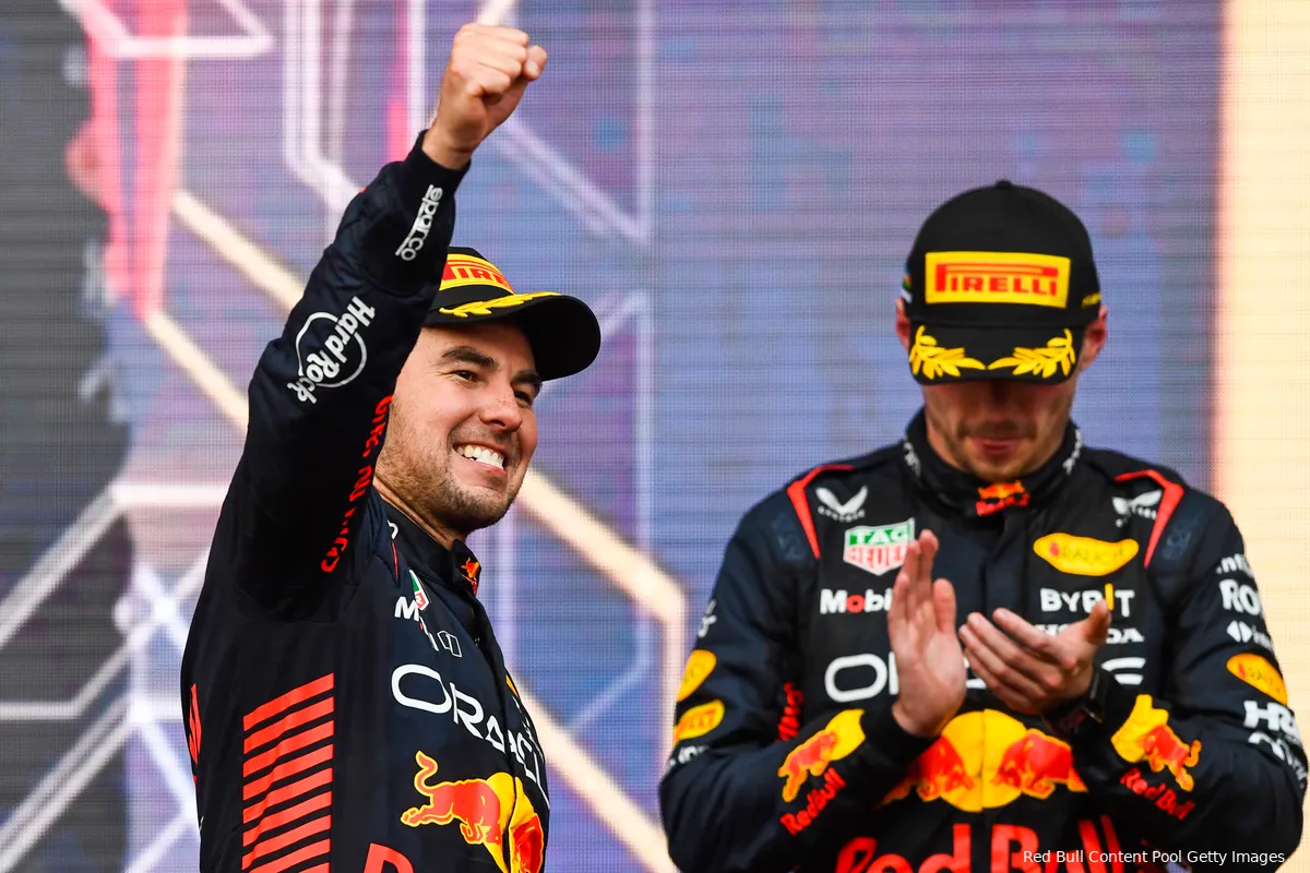 perez verstappen podium baku