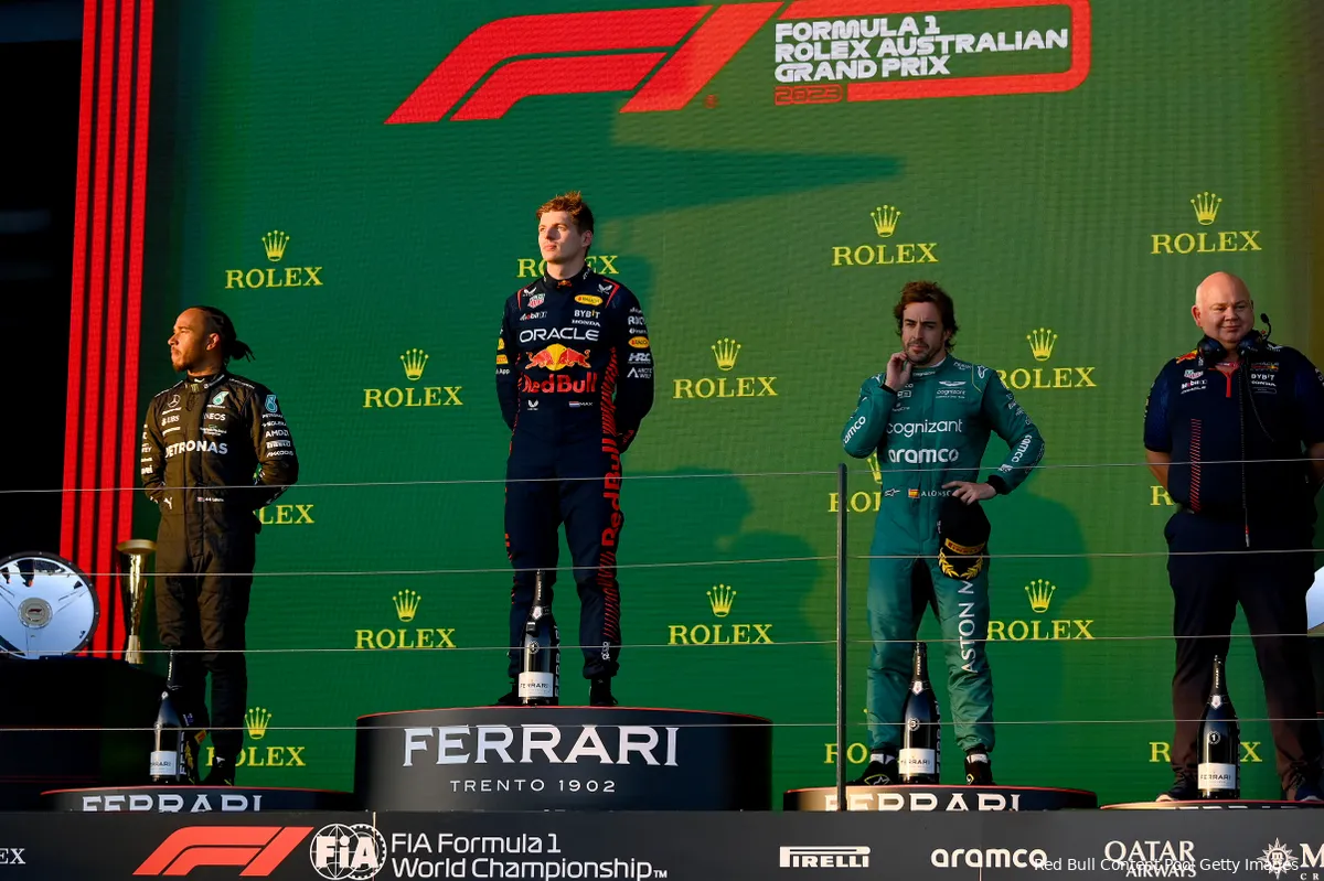 Alonso grapt: 'Niet langer drie Red Bulls op het podium!'