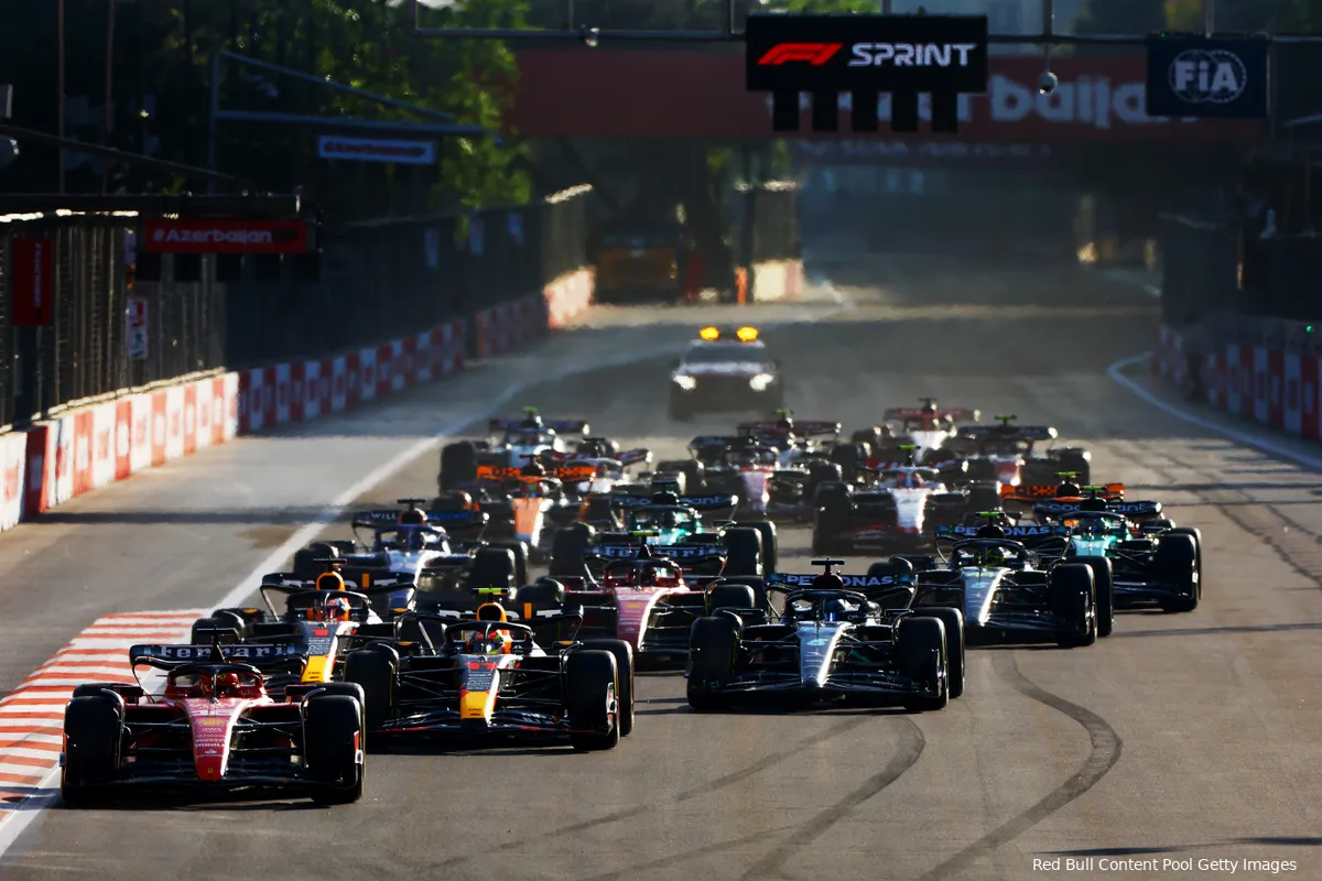 start f1 gp sprintrace azerbeidzjan 2023