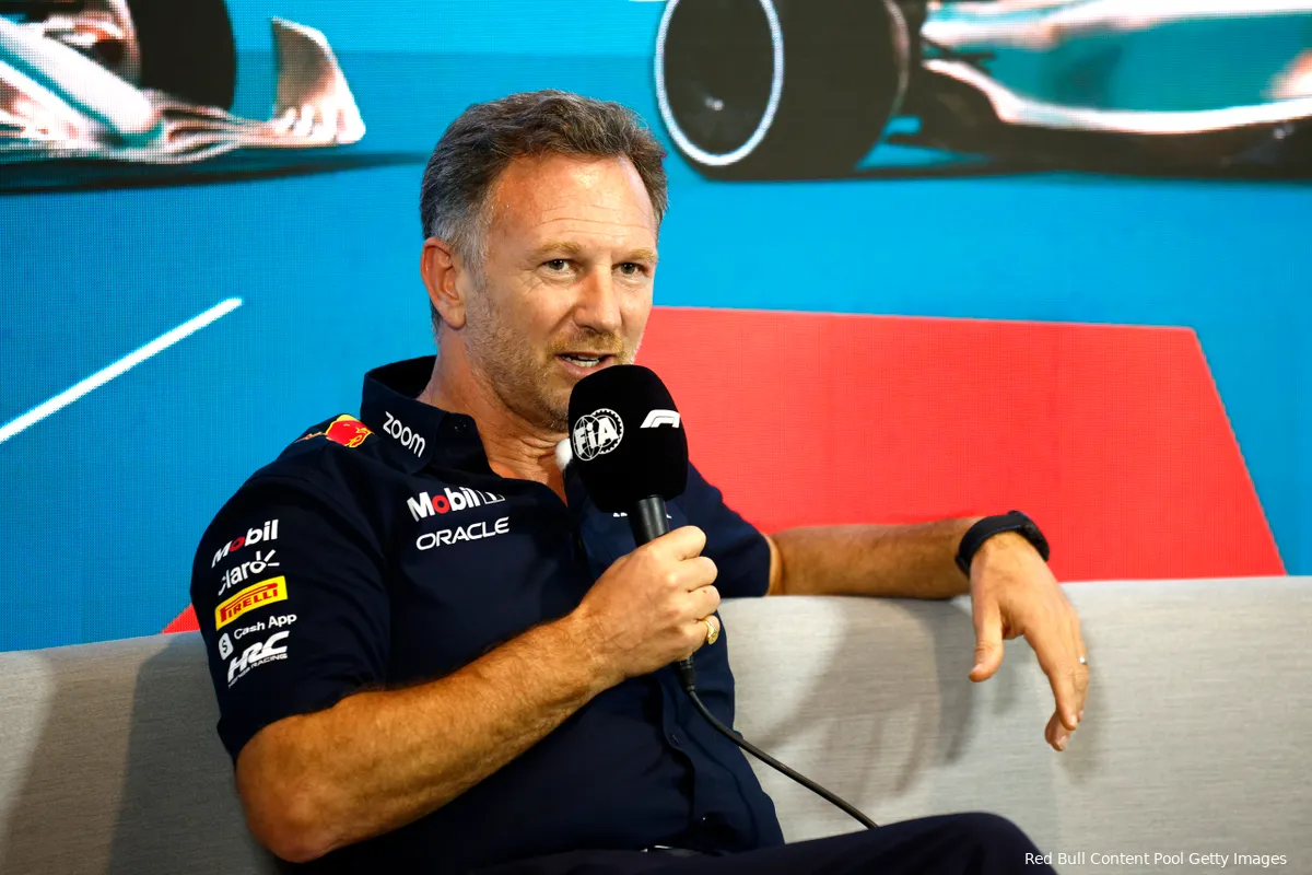 Horner zag Verstappen hoe dan ook winnen in Miami: 'Ook als hij die strategie had gehanteerd'