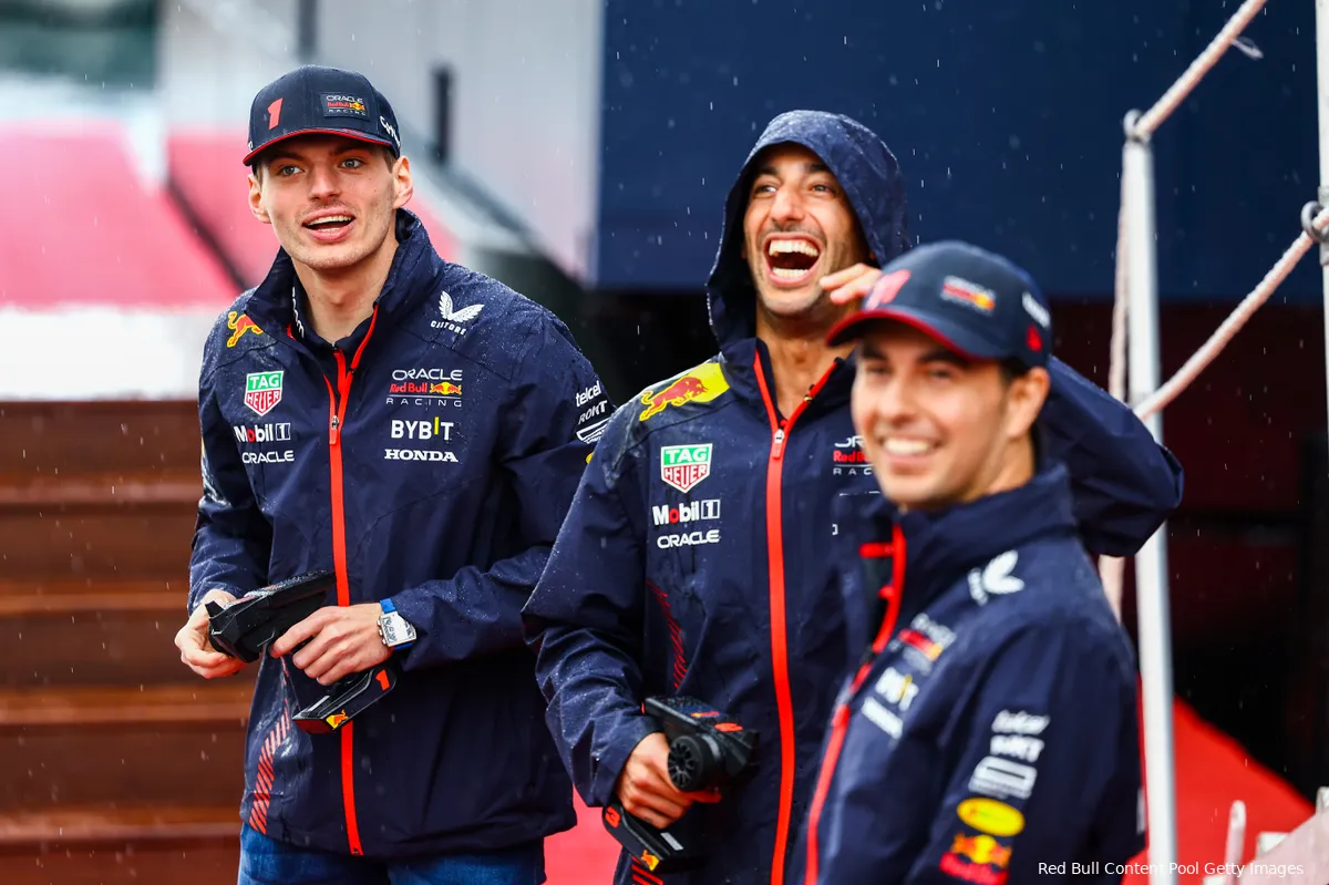 max verstappen daniel ricciardo sergio perez red bull racing f1 gp monaco 2023