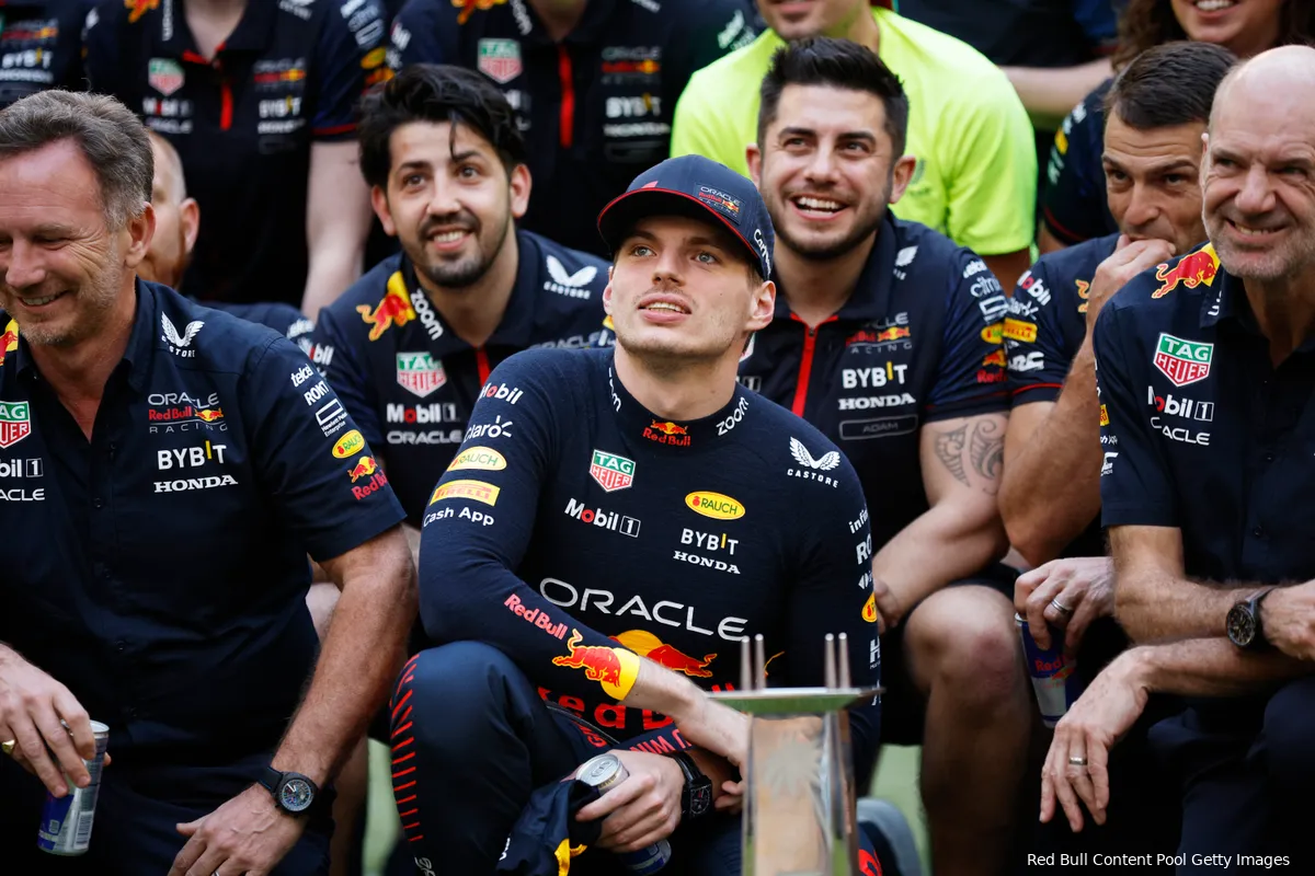 Verstappen twijfelde nooit aan Red Bull-project: 'Heb geleerd heel veel geduld te hebben'