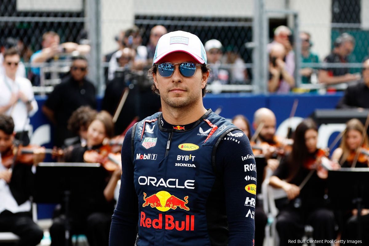 Pérez is geschokt na de Grand Prix van Miami: 'Ik begrijp niet hoe dit is gebeurd'