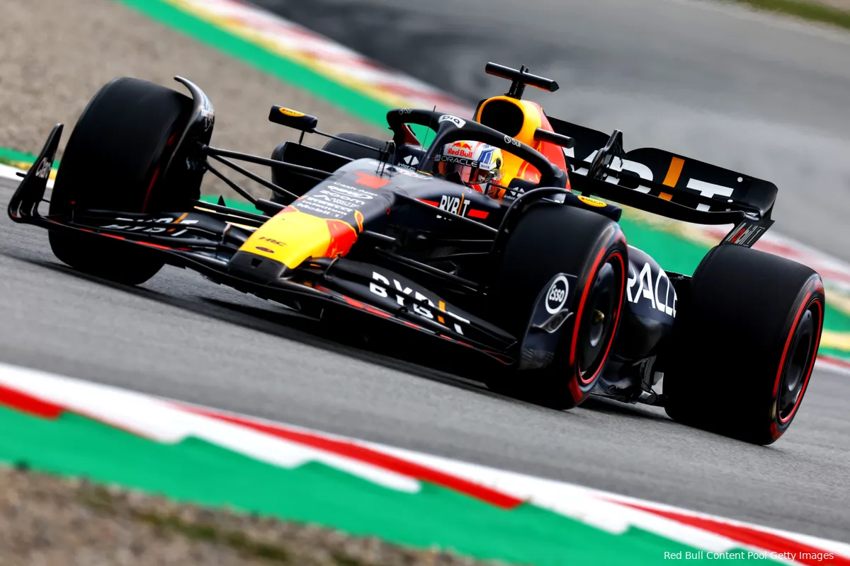 max verstappen rb19 red bull racing f1 gp spanje 2023