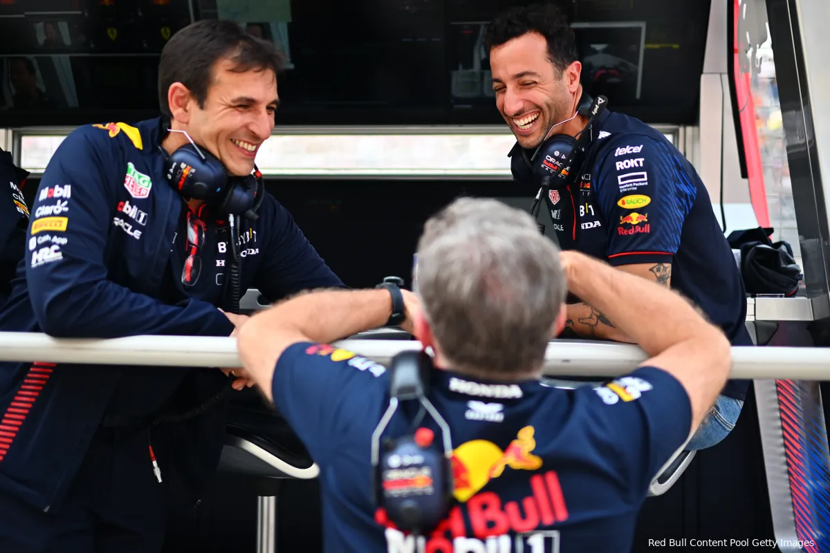 pierre wache daniel ricciardo christian horner red bull racing f1 gp canada 2023
