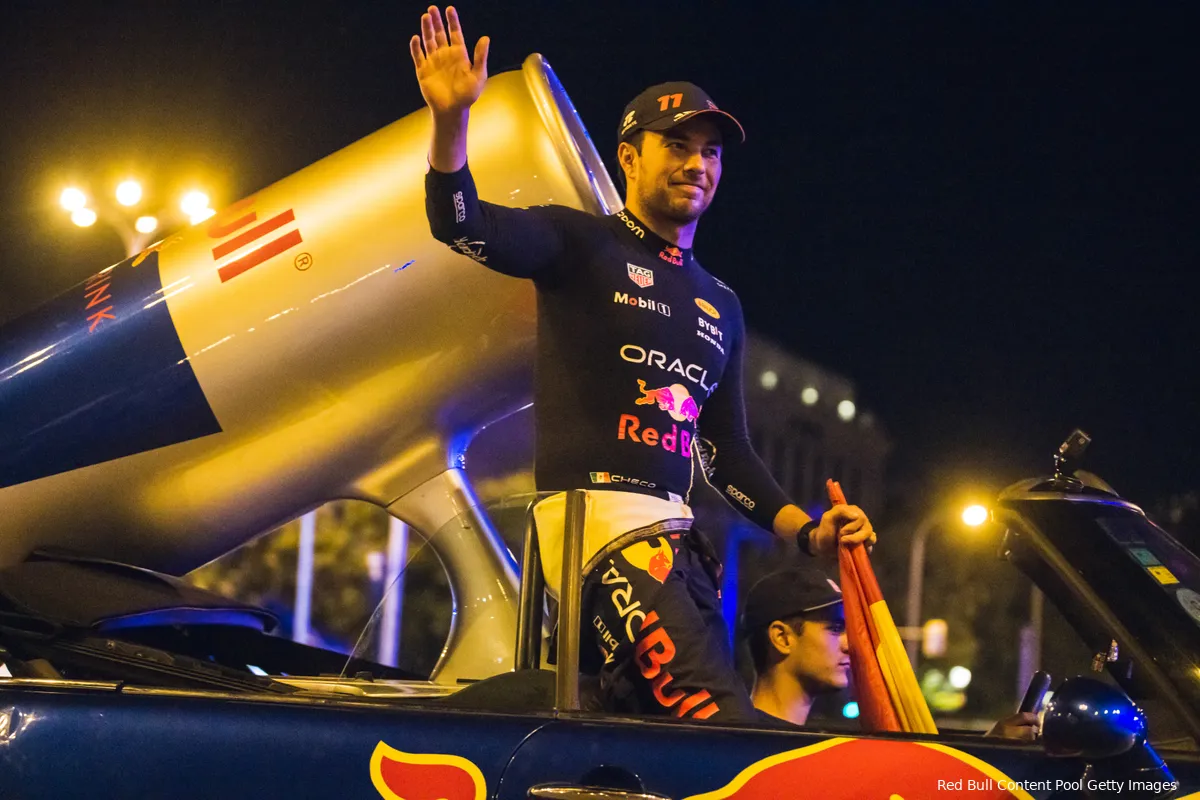 Pérez verlegt doel naar tweede plek in het kampioenschap: 'Sta niet op miraculeuze wijze op die positie'