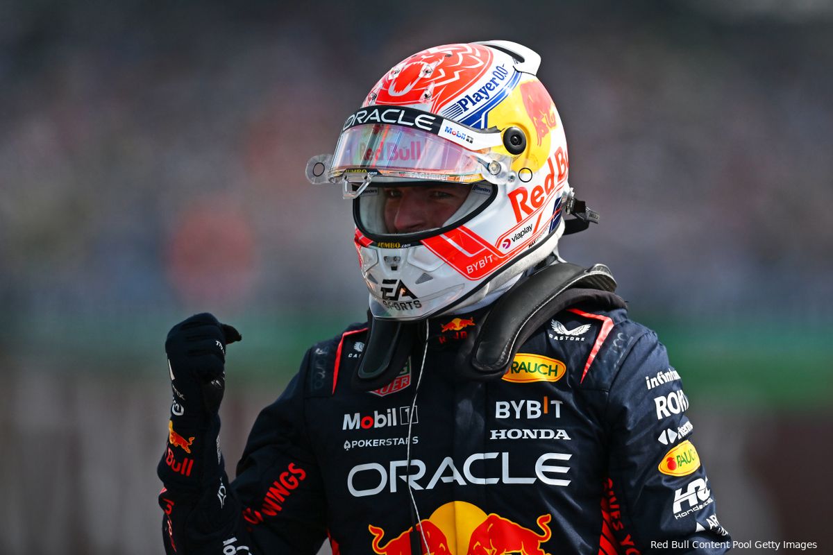 Verstappen denkt niet dat Red Bull elke race wint: 'Je bent geen robot, je kan niet perfect zijn'