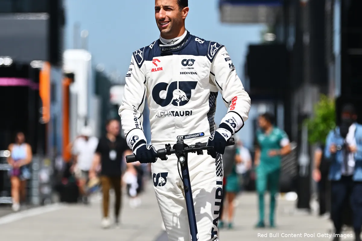 Ricciardo wilde heel jaar vrij nemen: 'Maar ik moet ook realistisch zijn'
