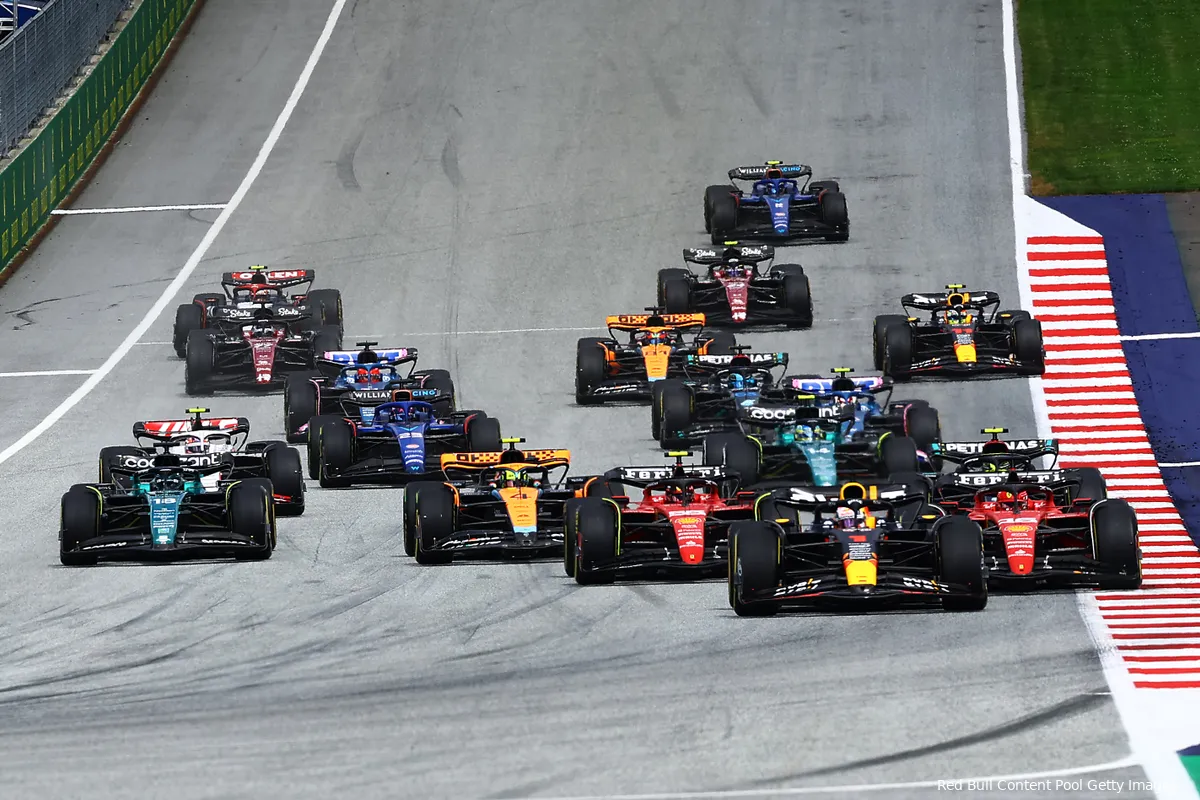 verstappen red bull start gp oostenrijk 2023