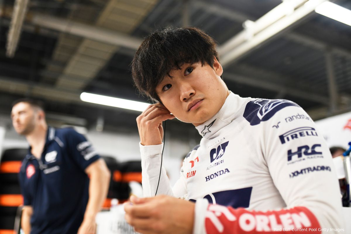 Tsunoda mikt op toekomstige uitdaging bij Red Bull: 'Ik wil naast Verstappen rijden'