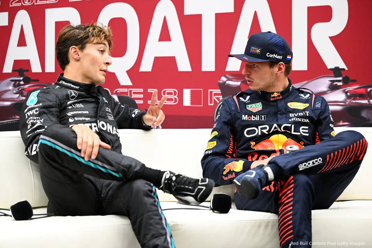 george russell max verstappen