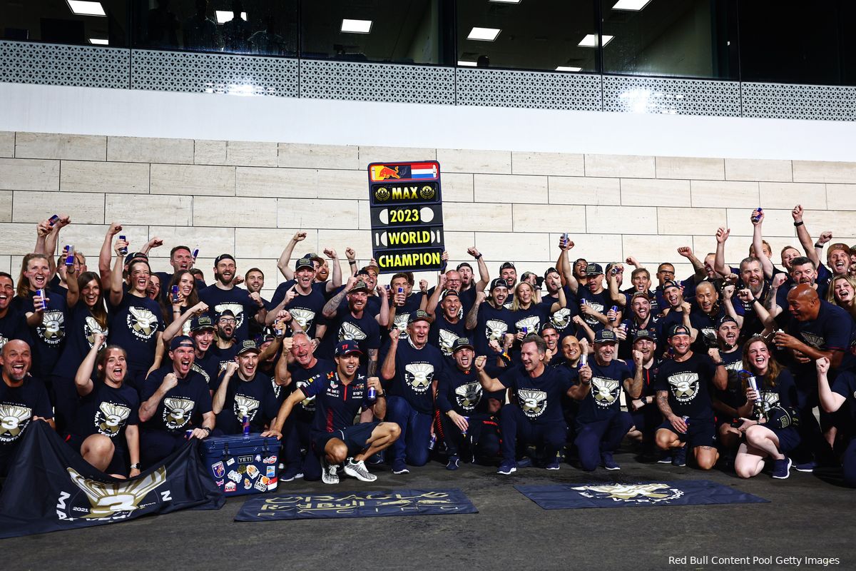 Red Bull noteert dankzij winst kampioenschap in 2022 zeer positieve financiële cijfers