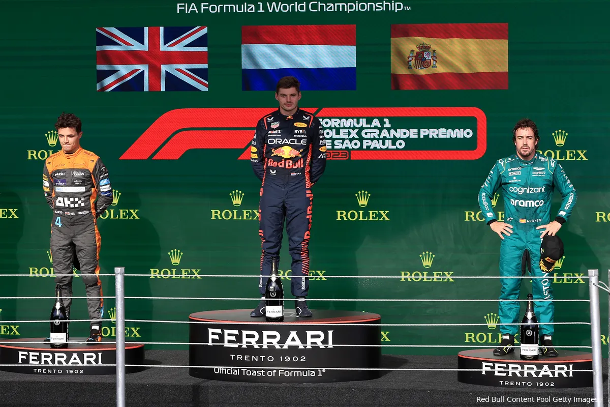 brazilie lando norris max verstappen fernando alonso
