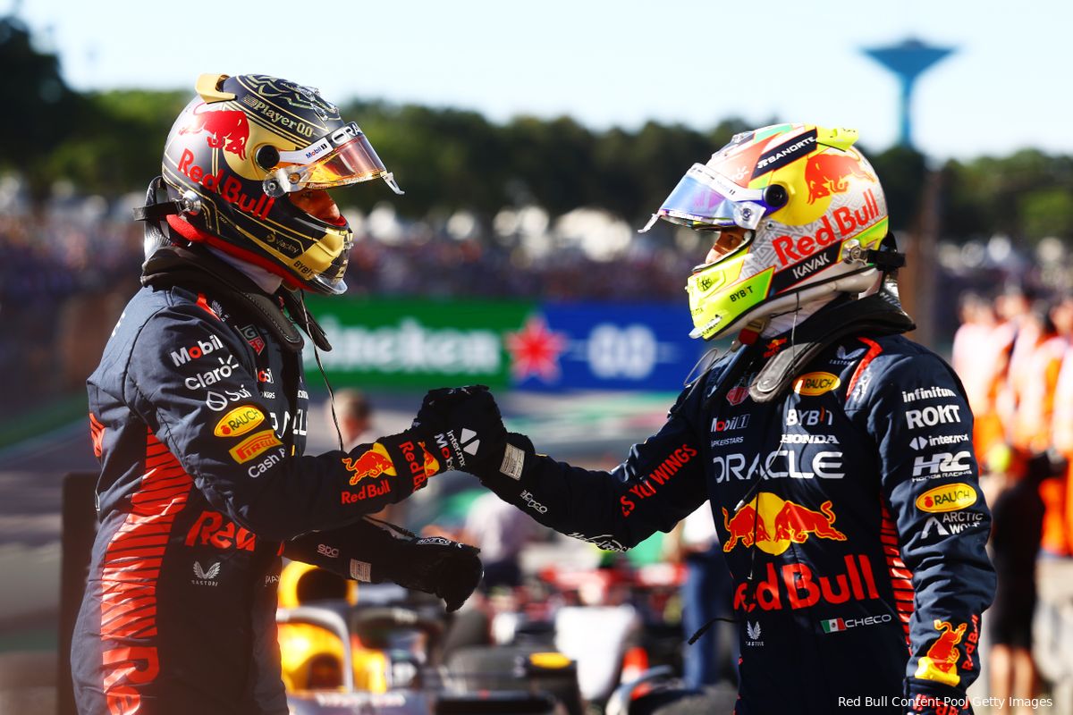 Verstappen en Pérez tasten in het duister: 'Interessant om te zien hoe de RB19 presteert'
