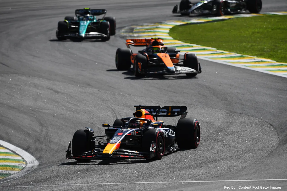 verstappen gpbrazilie 2023 redbull grid alonso norris