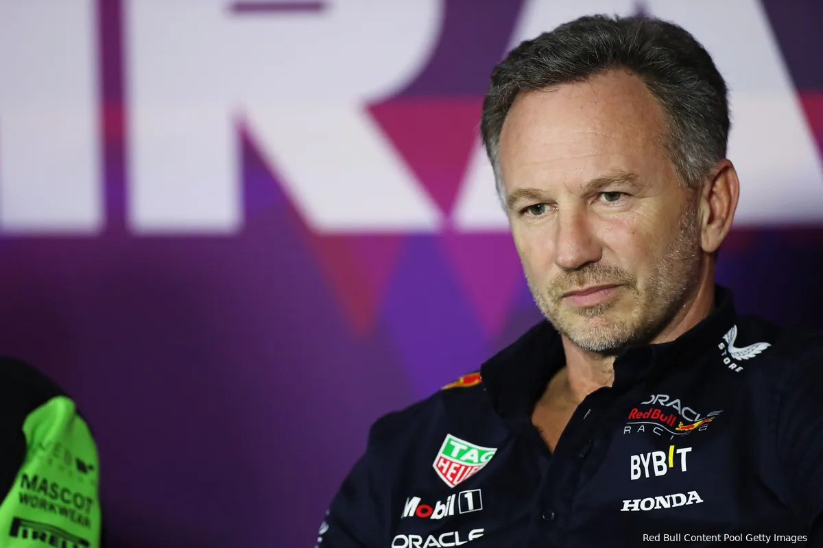 christian horner red bull racing bahrein wintertest