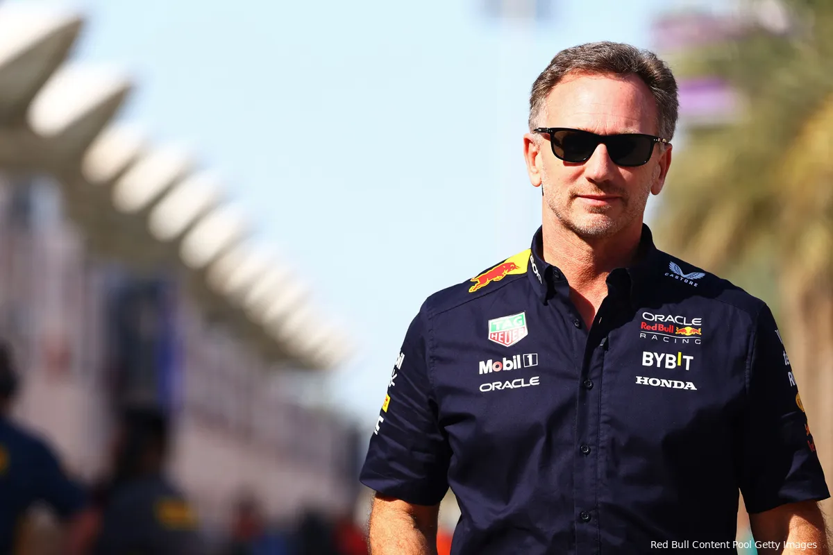 christian horner red bull rb20 wintertest bahrein 2024