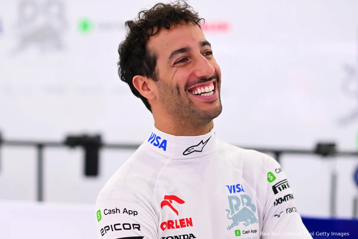 daniel ricciardo vcarb wintertest bahrein 2024