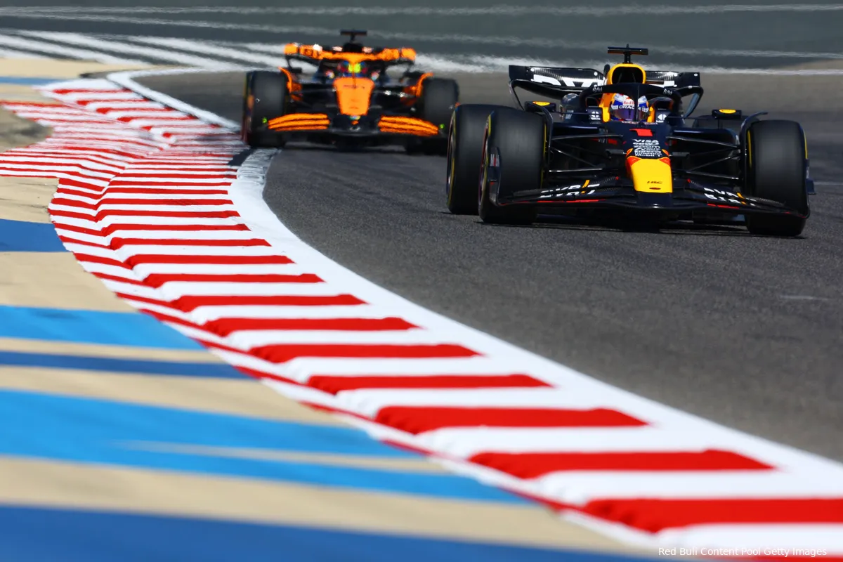 rb20 red bull wintertest max verstappen lando norris mclaren