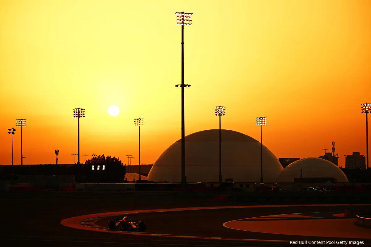sergio perez rb20 bahrein wintertestdagen