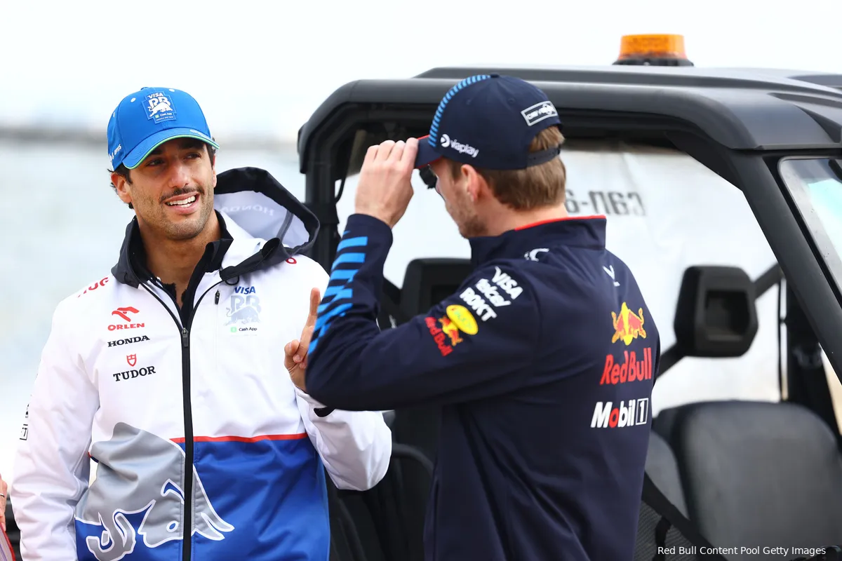 australie donderdag 2024 max verstappen daniel ricciardo 3