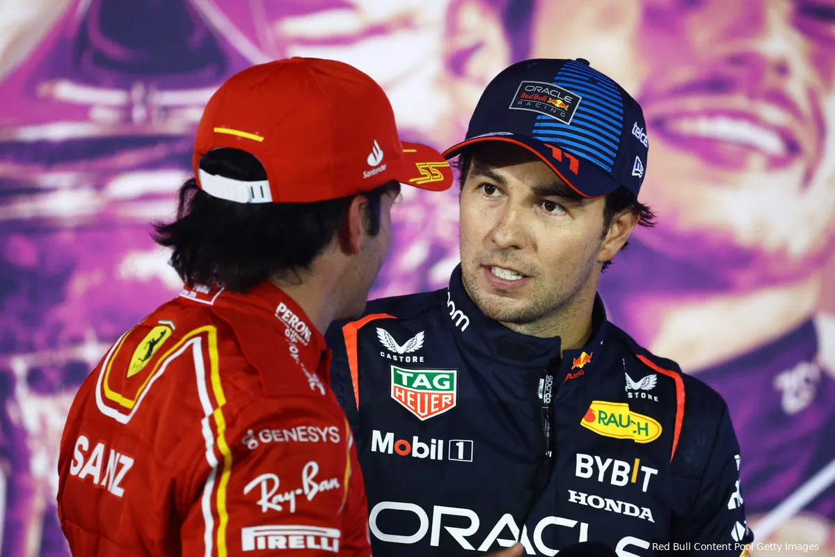 carlos sainz sergio perez bahrein gp 2024