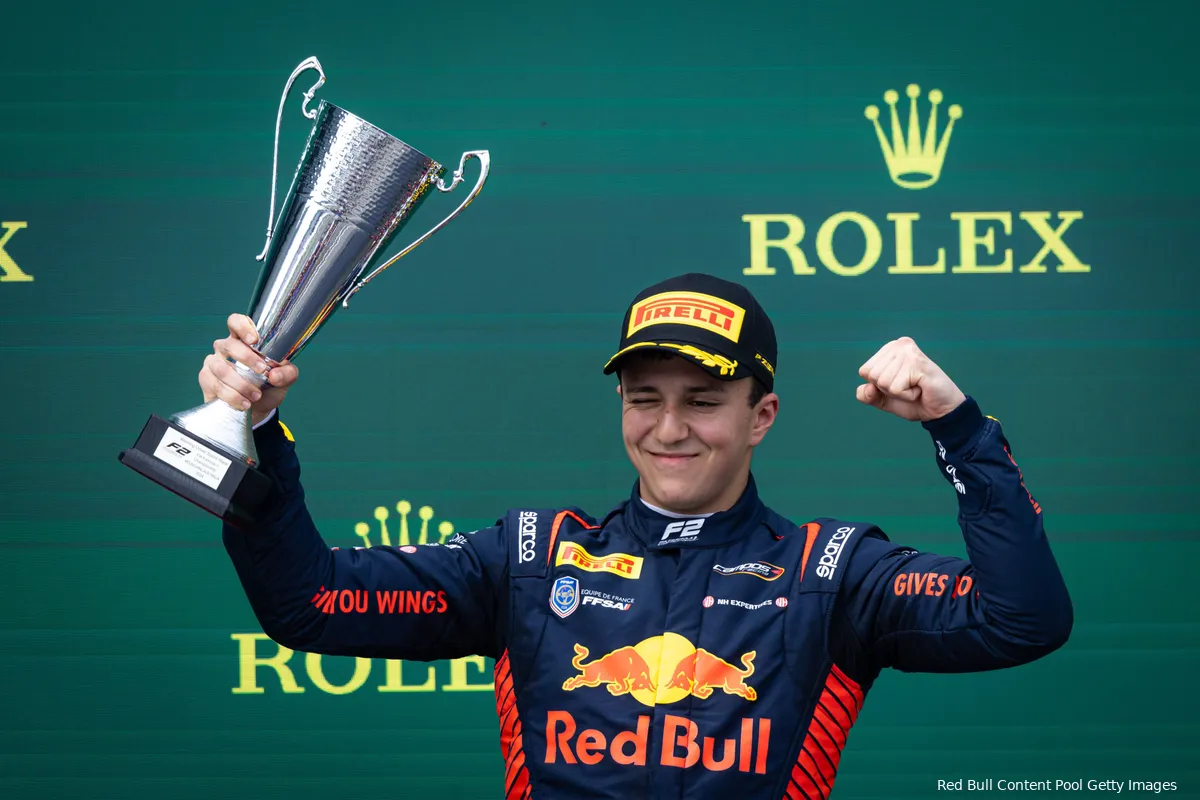 isack hadjar formule 2 australie feature race 2024