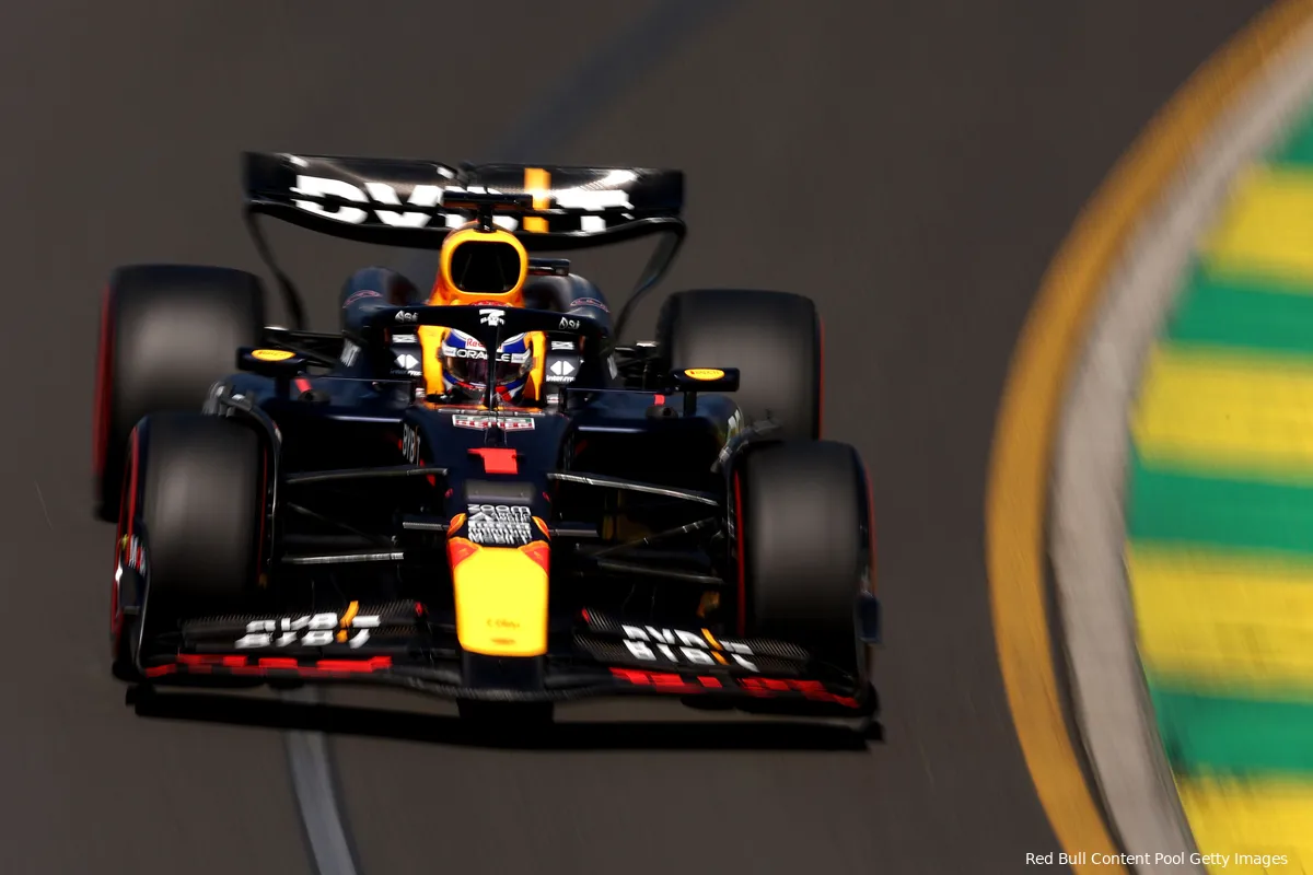 max verstappen red bull 2024 australie vrijdag