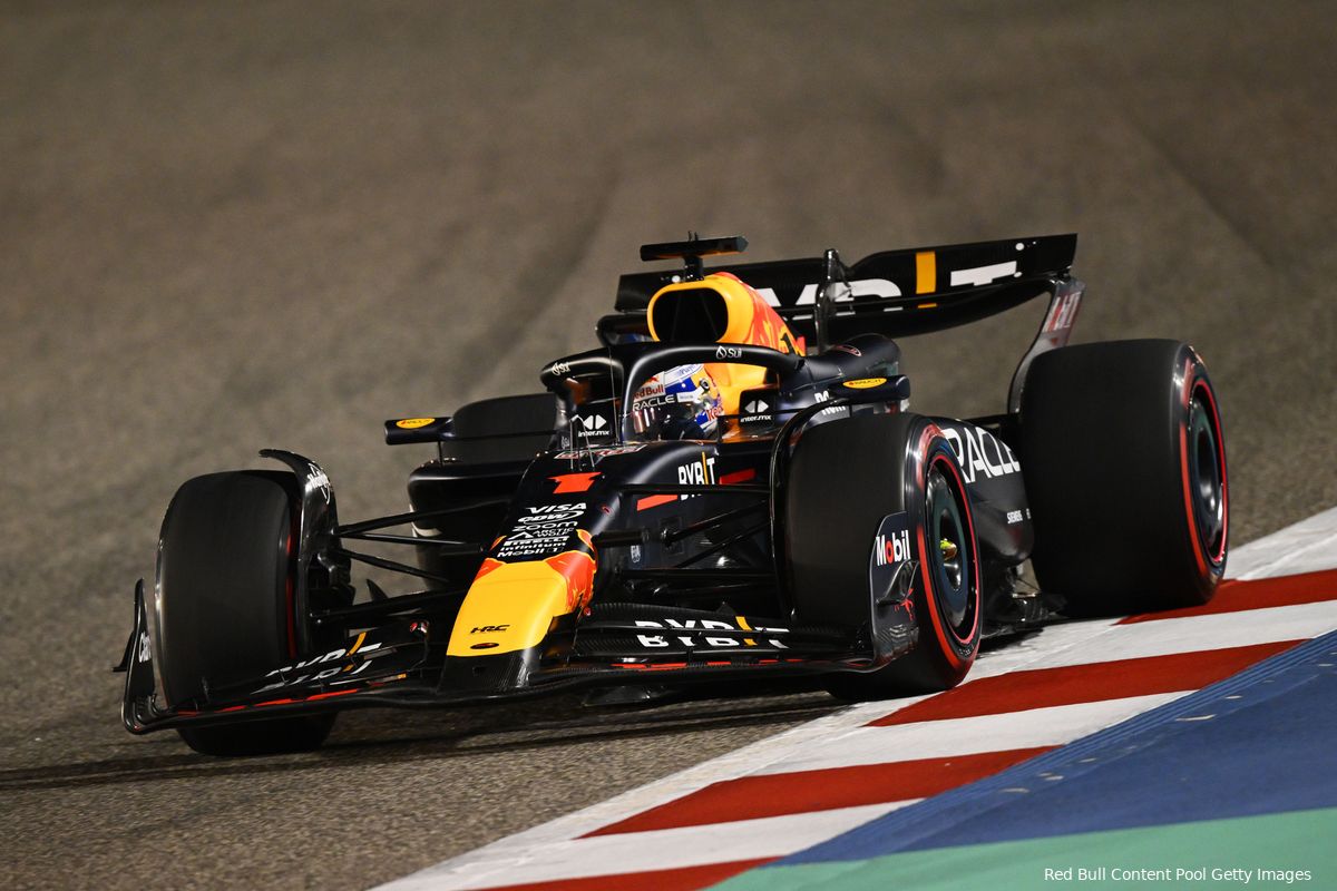 Heeft Verstappen wel voluit gereden in Bahrein? 'Hij hoefde tenslotte alleen maar de race te winnen'