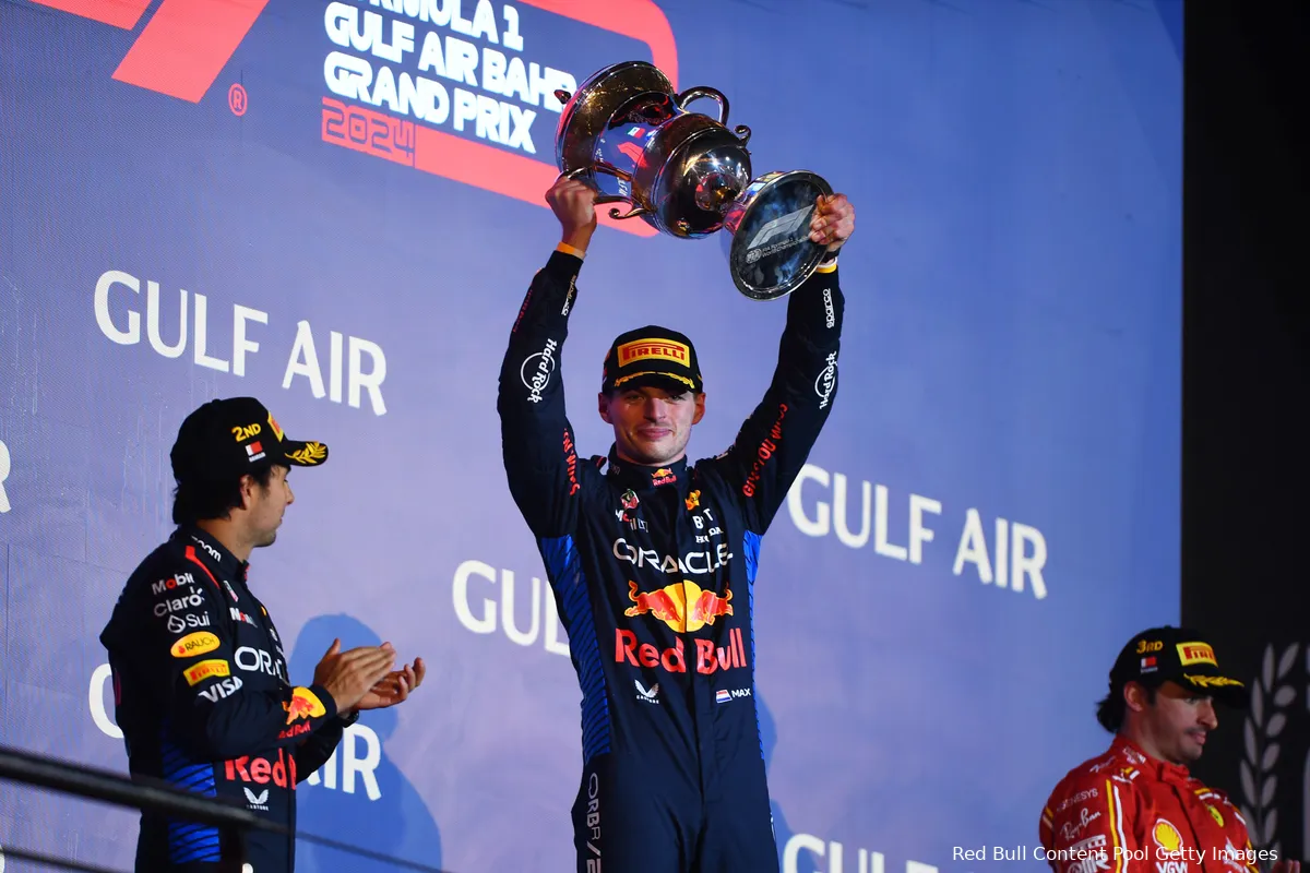 sergio perez max verstappen red bull bahrein gp 2024