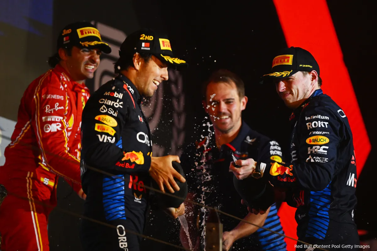 sergio perez max verstappen red bull bahrein gp 2024