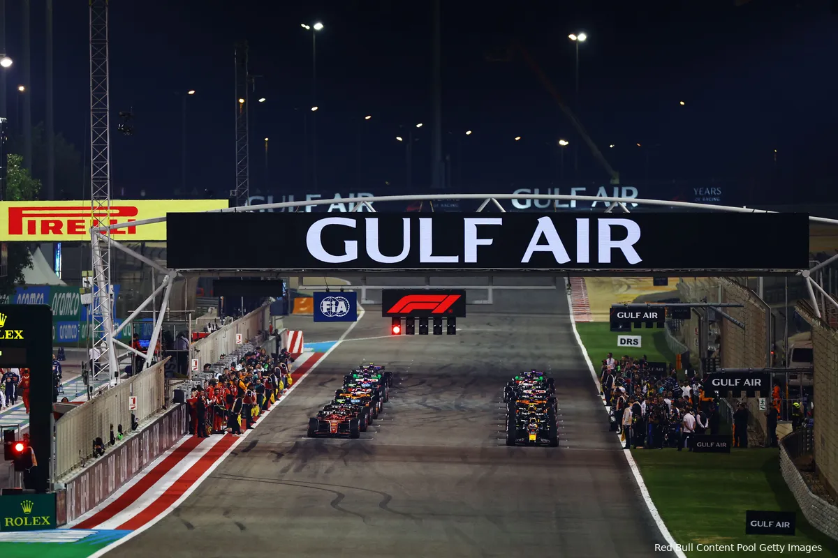start grid bahrein gp 2024