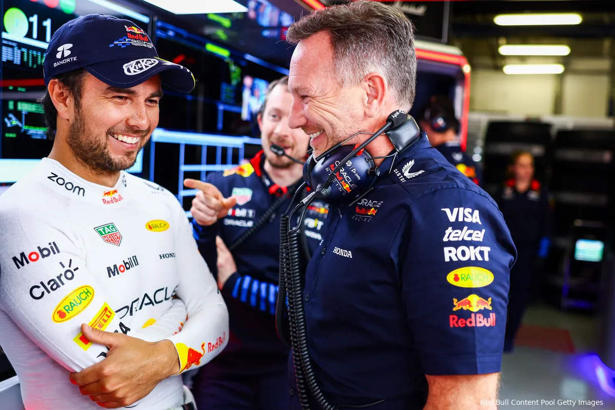 sergio perez 2024 china christian horner