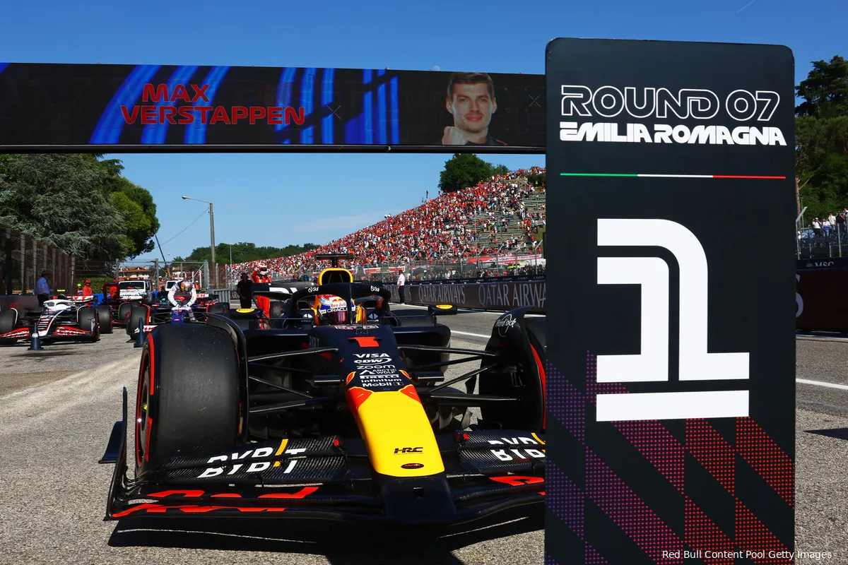 max verstappen imola 2024 rb20 red bull racing kwalificatie poleposition