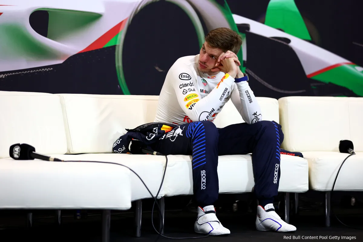 max verstappen persconferentie imola moe bored saai gesloopt 1