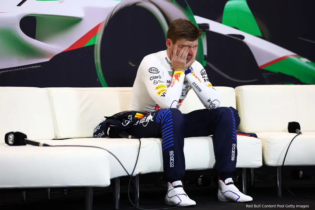 max verstappen persconferentie imola moe bored saai gesloopt 3