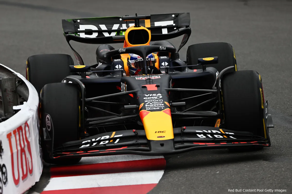 max verstappen red bull racing rb20 monaco 2024 1 muur 3