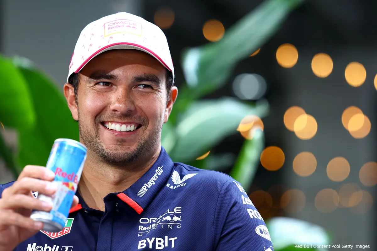 sergio perez redbullracing miami mediadag
