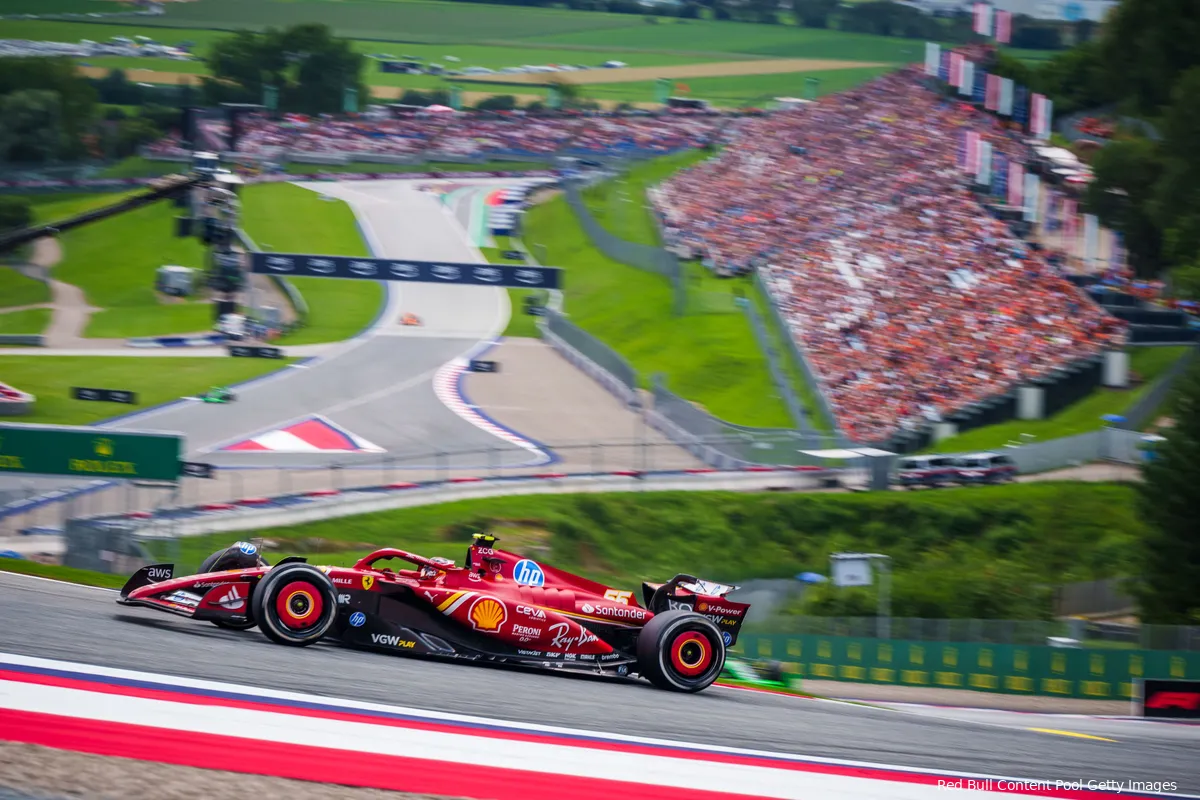 carlos sainz ferrari oostenrijk red bull ring