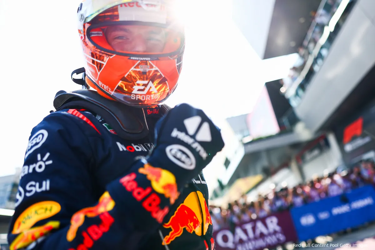 max verstappen kwalificatie oostenrijk pole 2024 juich